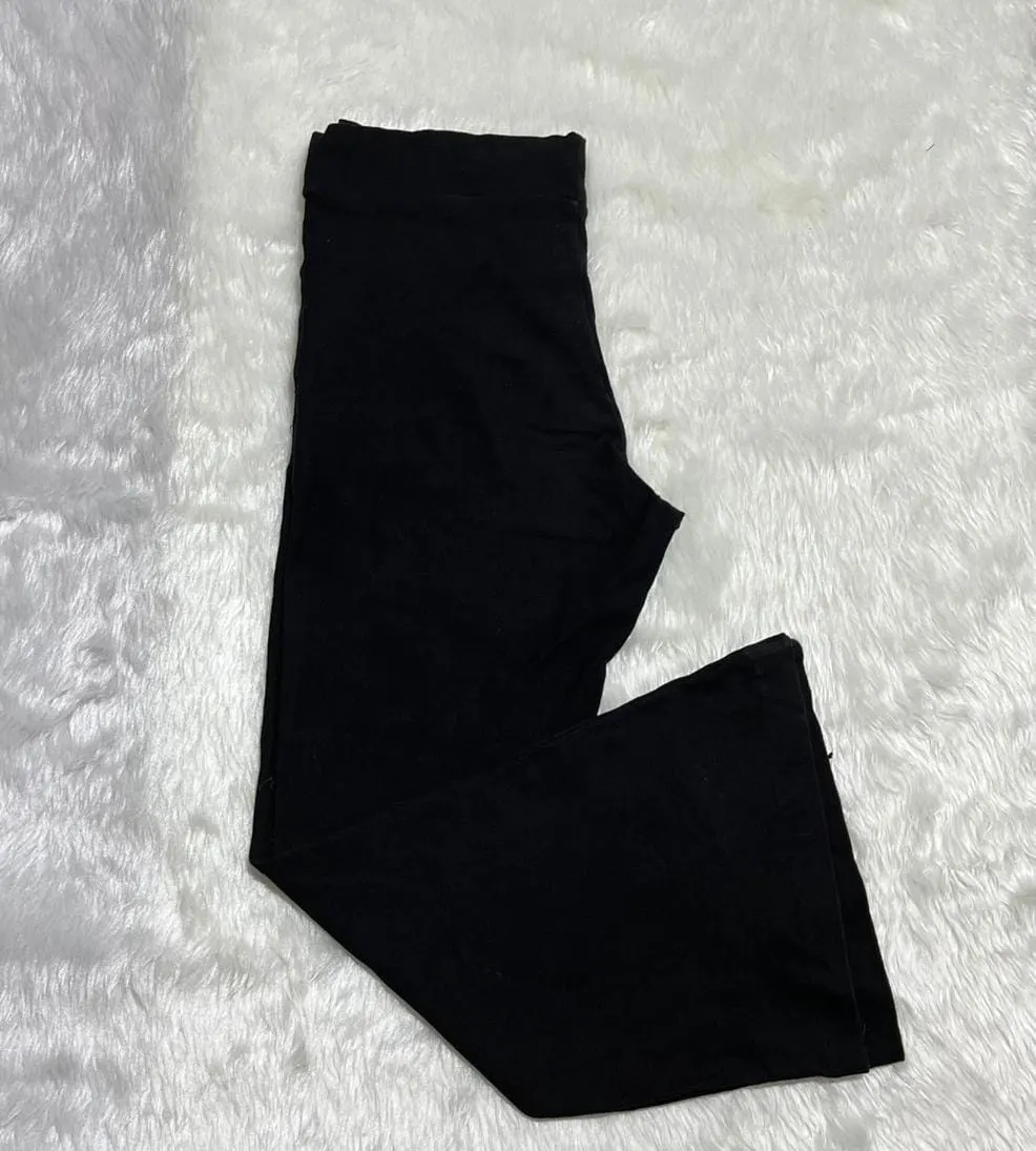 Calzas Flare Con Bolsillos